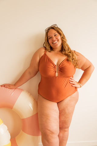 Maillot de bain Livia terracotta