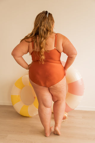 Maillot de bain Livia terracotta