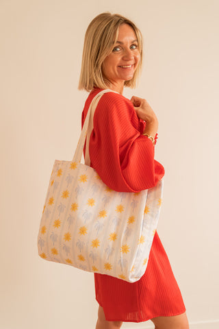 Sac Cabas réversible Soleil
