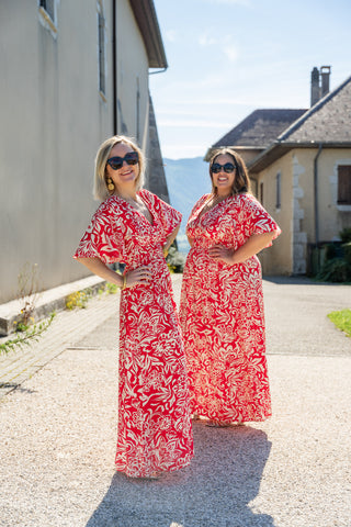 Robe Becca rouge