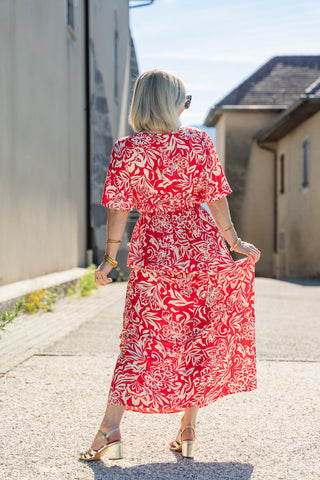 Robe Becca rouge