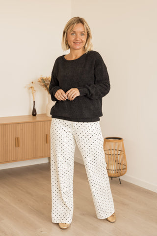 Pull Clémence noir