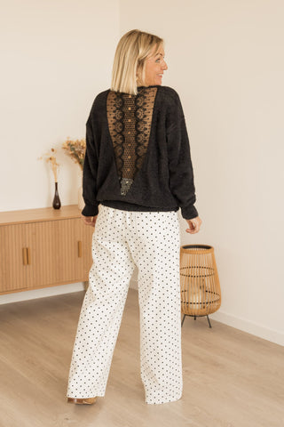 Pull Clémence noir
