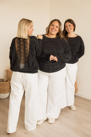 Pull Clémence noir