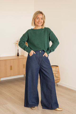 Pull Elena vert
