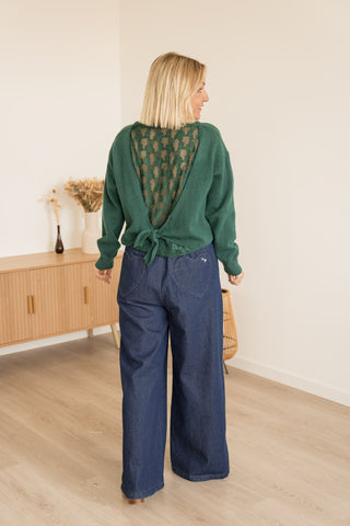 Pull Elena vert