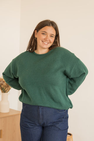 Pull Elena vert