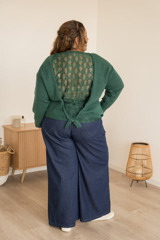 Pull Elena vert