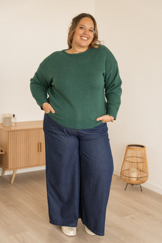 Pull Elena vert