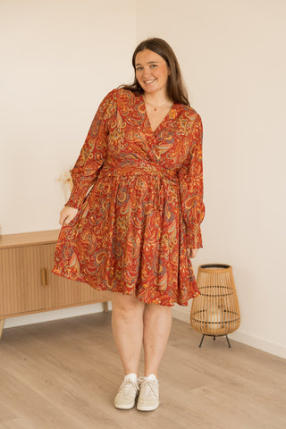 Robe Suzana rouge