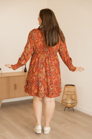 Robe Suzana rouge