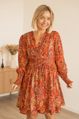 Robe Suzana rouge