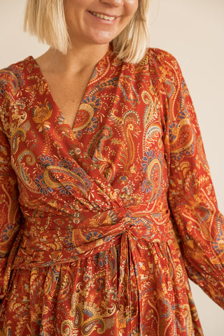 Robe Suzana rouge
