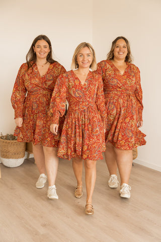 Robe Suzana rouge