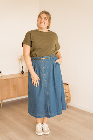 Ceinture Alba kaki