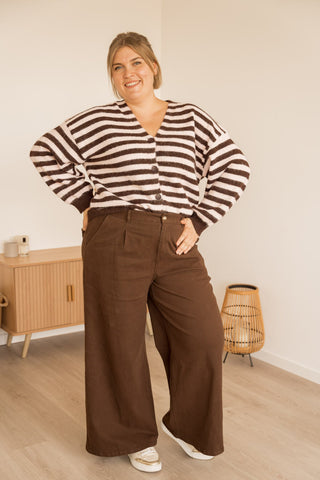 Gilet Ninon rose