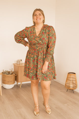Robe Suzana vert
