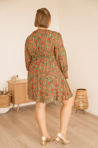 Robe Suzana vert