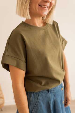 T-shirt Elliot kaki
