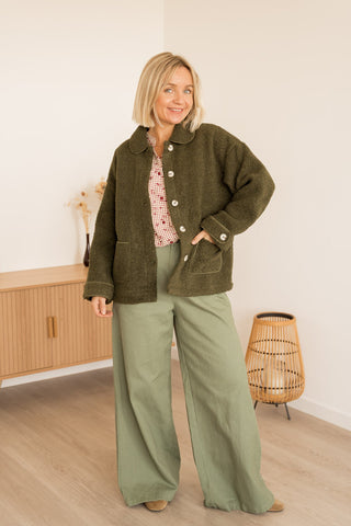 Veste Rosalie kaki