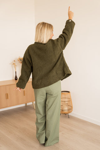 Veste Rosalie kaki