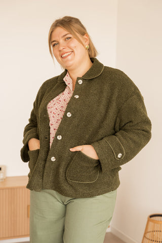 Veste Rosalie kaki