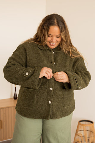 Veste Rosalie kaki