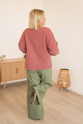 Veste Rosalie rose