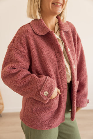 Veste Rosalie rose
