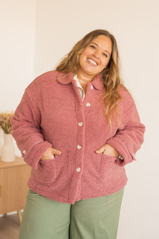 Veste Rosalie rose