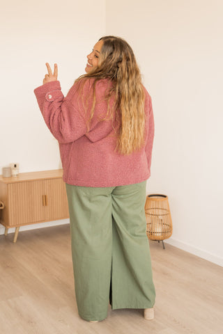Veste Rosalie rose