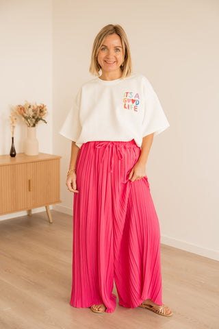 Pantalon Tess fuchsia