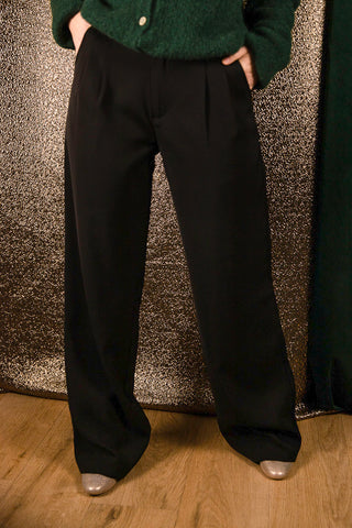 Pantalon Lino noir