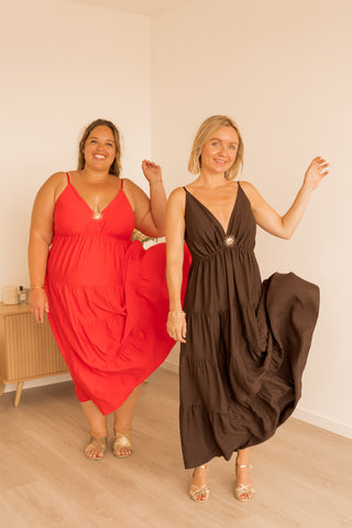 Robe Lounia rouge