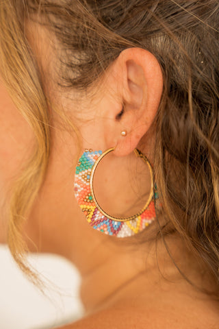 Boucles d'oreilles Jamaïa