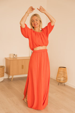 Ensemble Suzana corail