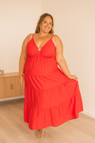 Robe Lounia rouge