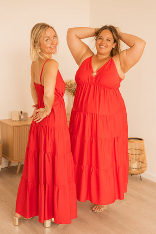 Robe Lounia rouge