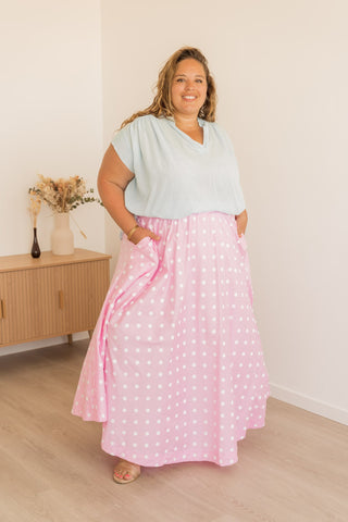 Blouse Tiziana bleu