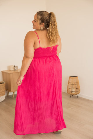 Robe Matthéa fuchsia