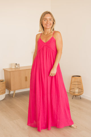 Robe Matthéa fuchsia