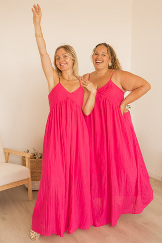 Robe Matthéa fuchsia