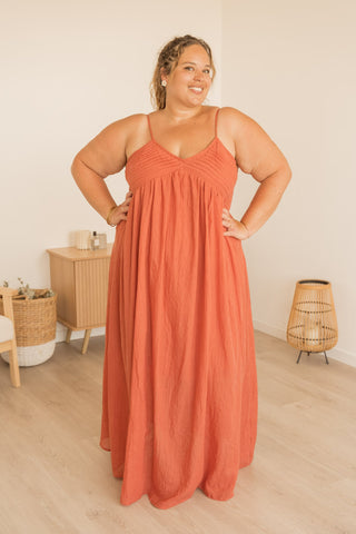 Robe Matthéa terracotta