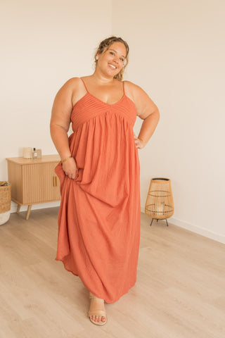 Robe Matthéa terracotta