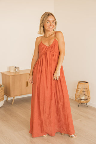 Robe Matthéa terracotta