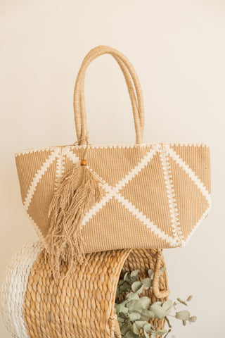 Sac Cabas Bali blanc