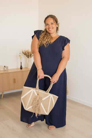 Sac Cabas Bali blanc